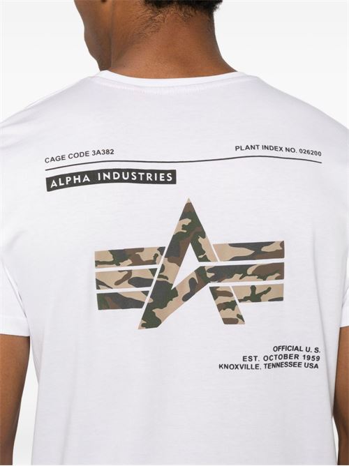 t-shirt uomo mezza manica Alpha Industries | F25850409